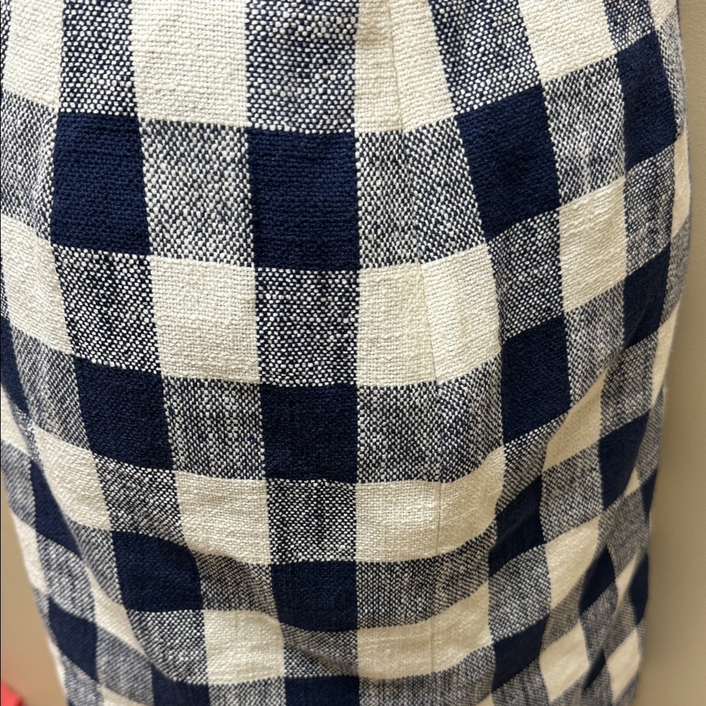 J. Crew Black and White Plaid‎ Pencil Skirt - Picture 5 of 9